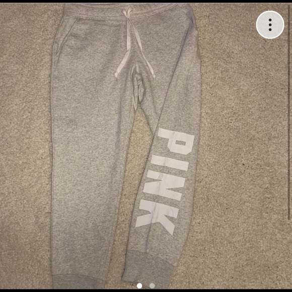 Victoria secret pink sweatpants - Picture 1 of 2